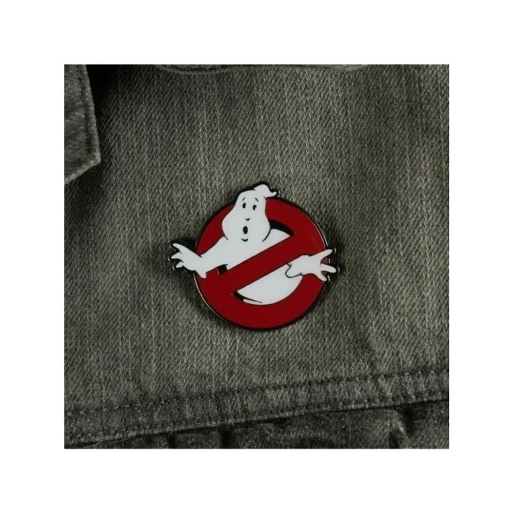 3/20 Ghostbusters Red and White Enamel Pin